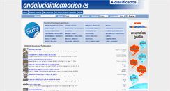 Desktop Screenshot of andaluciainformacion.teloanuncio.es