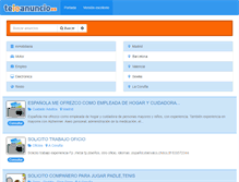 Tablet Screenshot of andaluciainformacion.teloanuncio.es